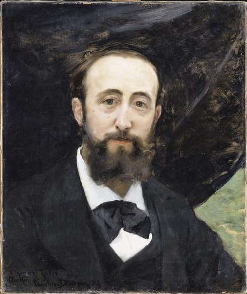 Portrait de Jules Claretie, 1874, Carolus-Duran