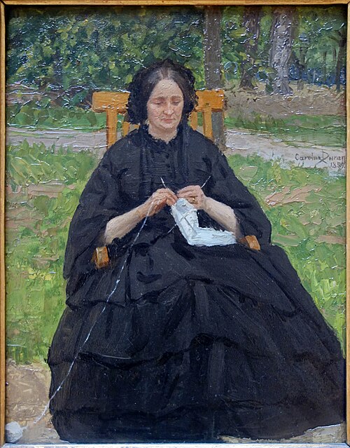 La dame en noir, 1859, Carolus-Duran