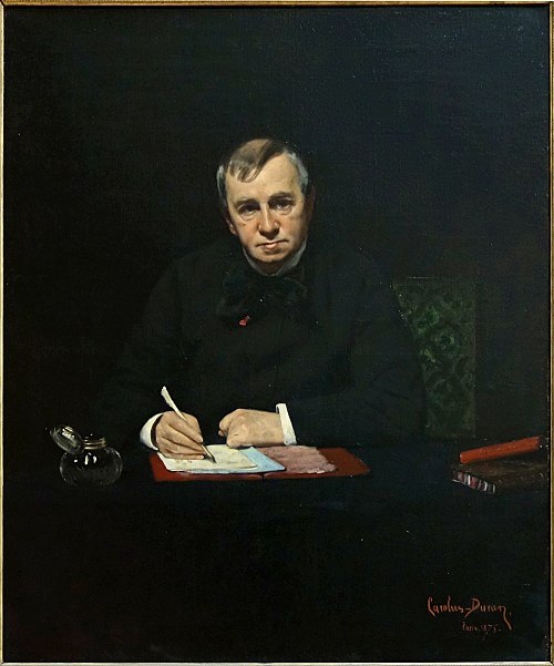 Portrait d'Emile de Girardin, journaliste et homme politique, 1875, Carolus-Duran