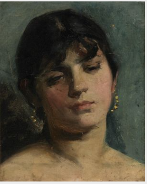 Portrait Sketch of a Young Girl, 1885, Carolus-Duran