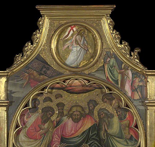 The Descent into Limbo: Roundel above Centre Panel, 1422, Giovanni dal Ponte