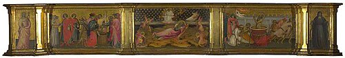 Scenes from the Life of Saint John the Baptist, 1422, Giovanni dal Ponte