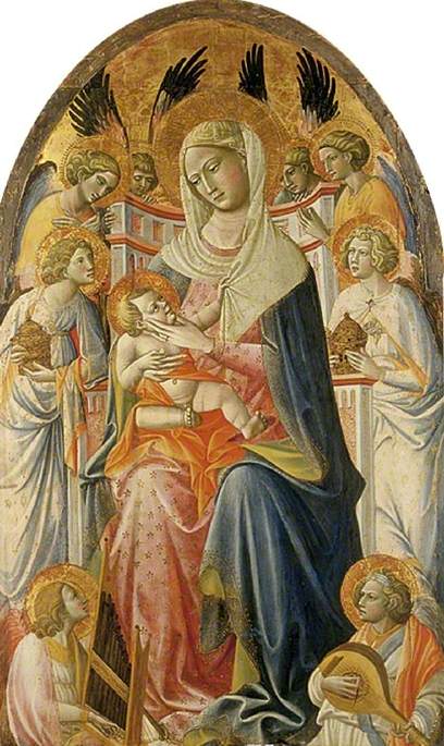 Virgin and Child with angels, 1425, Giovanni dal Ponte