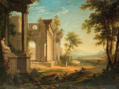 Ruined Classical Temple, , Pierre Patel