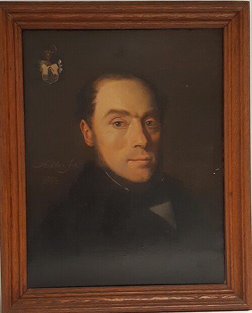 Portrait of Jan Philip Frans Cornelis de Nerée (1807-1859), 1851, G.H. Nollen