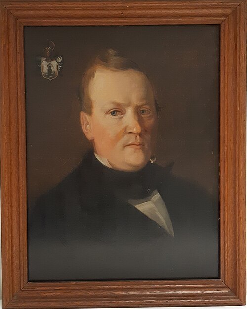 Portrait of Richard Jan Willem Cornelis de Nerée (1811-1892), 1851, G.H. Nollen