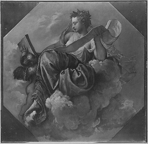 Allegorie der Weisheit (nach Tizian), , August Wolf