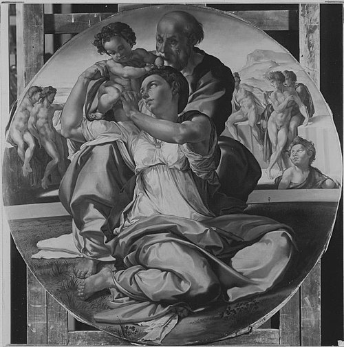 Die Madonna des Angelo Doni, 1879, August Wolf