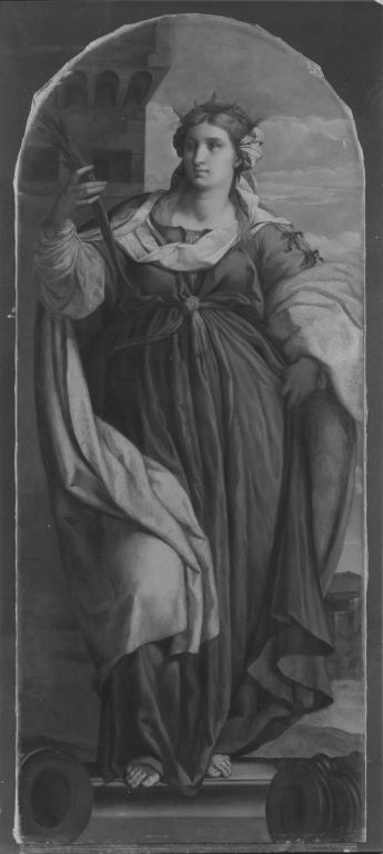 Hl. Barbara (nach Palma Vecchio), 1870, August Wolf