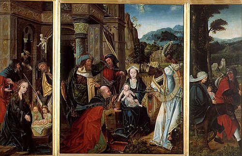 Adoration of the Kings, 1530, Anonieme Antwerpse Maniërist
