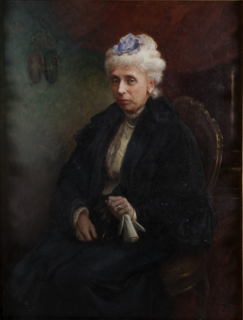 Portrait of Princess Elisabeth, Duchess of Genoa, 1909, Cipriano Cei
