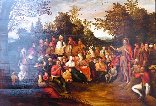 Prédication de saint-Jean-Baptiste, 1600, Joos de Momper (I) le Vieux