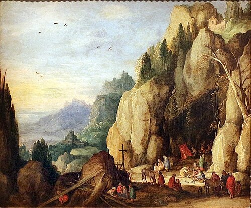 Acampamento, 1600, Joos de Momper (I) le Vieux