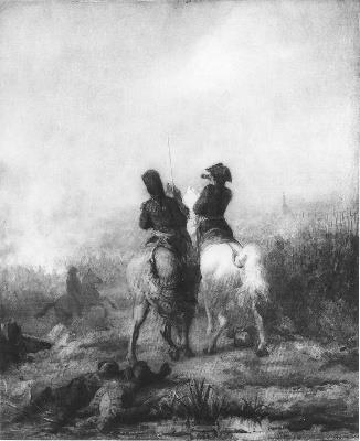 Anno 1794.De erfprins van Oranje behaalt de overwinning bij Fleurus, 1865, Barend Wijnveld