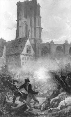 Anno 1747. De val van Bergen op Zoom, 1865, Barend Wijnveld