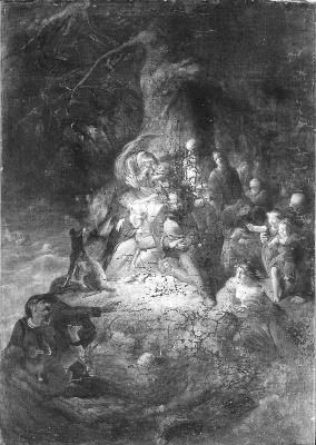 Anno 1287. Een overstroming in Friesland, 1866, Barend Wijnveld