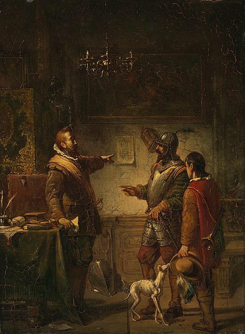 Anno 1596. Het dappere optreden van Paulus Bax als bevelhebber van Bergen op Zoom, 1866, Barend Wijnveld