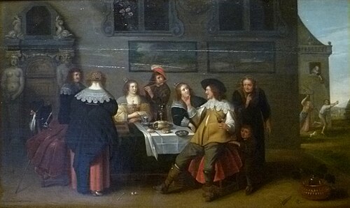 The Prodigal Son, 1650, Christoffel Jacobsz van der Laemen
