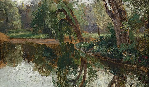 Aulandschaft, 1926, Olga Wisinger-Florian