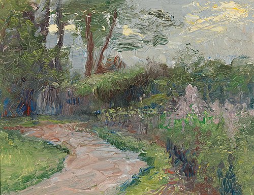 Path in the Park, 1926, Olga Wisinger-Florian