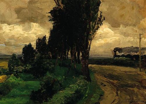 landscape, 1906, Olga Wisinger-Florian