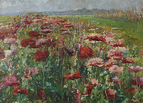 Blühender Mohn, 1897, Olga Wisinger-Florian