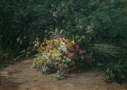 Feldblumenstrauß, 1906, Olga Wisinger-Florian