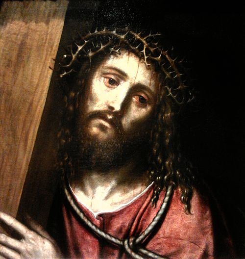Le Christ portant la croix., 1570, Niccolò Frangipane