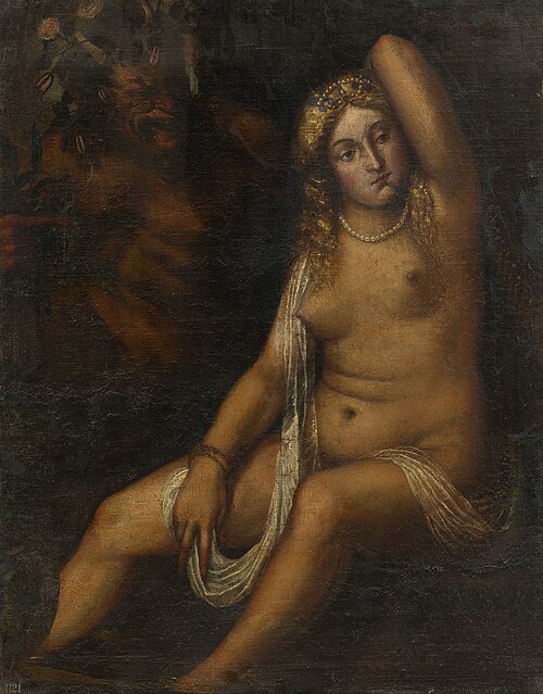Venus and a Satyr, 1578, Niccolò Frangipane