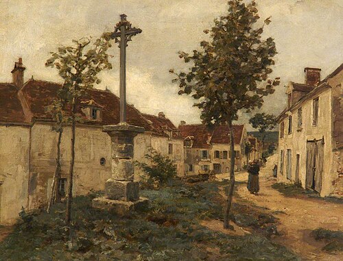 Rue, Mont-Saint-Père, France, , Léon Augustin Lhermitte
