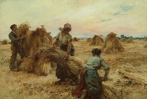 The Harvesters, 1888, Léon Augustin Lhermitte