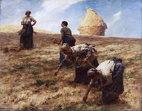 The Gleaners, 1887, Léon Augustin Lhermitte