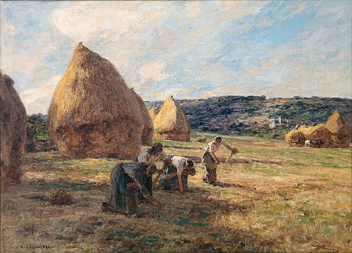 Les Glaneuses (Las espigadoras), , Léon Augustin Lhermitte