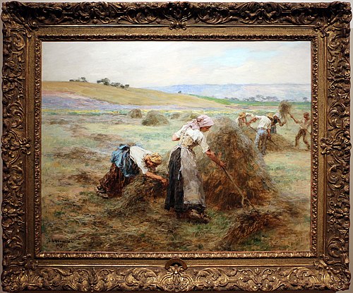 La Fenaison, 1897, Léon Augustin Lhermitte