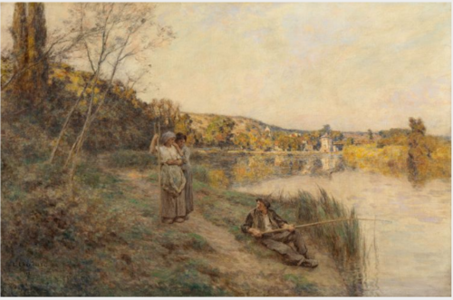 Fin de Belle Journée, 1921, Léon Augustin Lhermitte