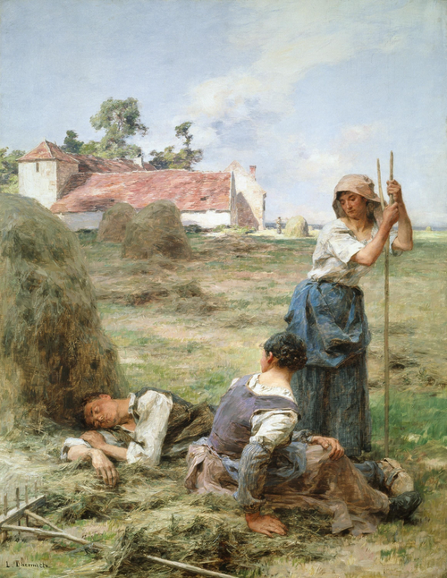Harvesters at Rest, 1888, Léon Augustin Lhermitte
