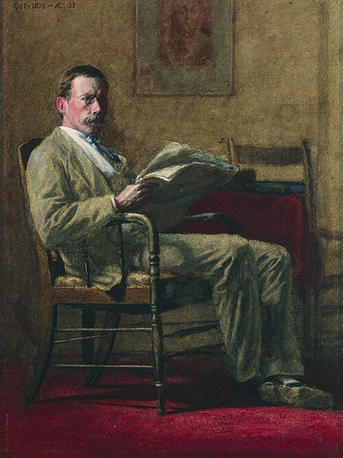 Portrait of a Philadelphia Gentleman, 1876, Thomas Pollock Anshutz
