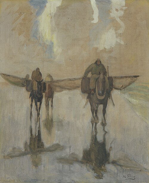 Paardenvissers, 1801, Albert Crahay