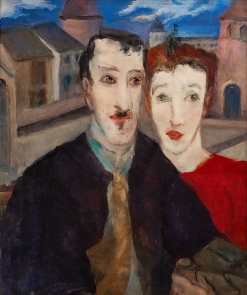 Portrait d'un couple (97.1.2), 1900, Marie Bermond