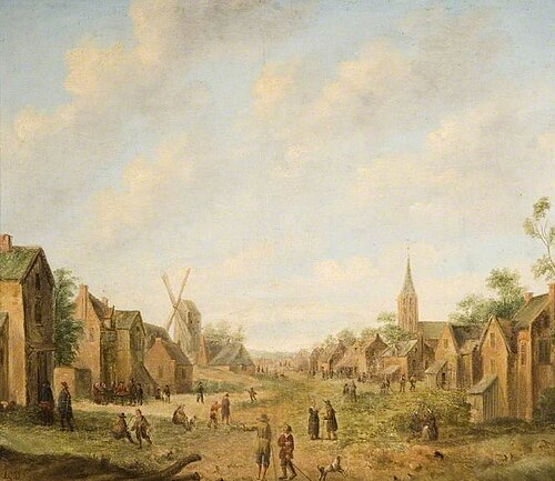 A Dutch Village, , Joost Cornelisz. Droochsloot