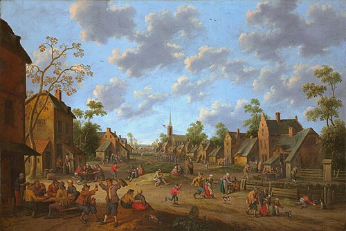 Village Fair, 1649, Joost Cornelisz. Droochsloot