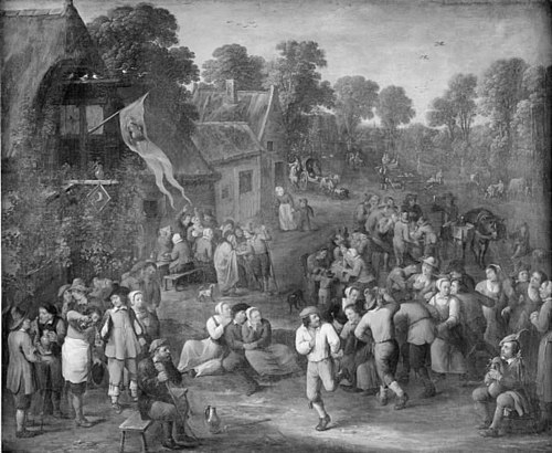 Rustic Feast, 1632, Joost Cornelisz. Droochsloot