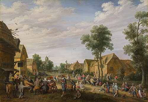 Kermesse de village, 1629, Joost Cornelisz. Droochsloot