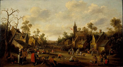 Village Fair, 1652, Joost Cornelisz. Droochsloot