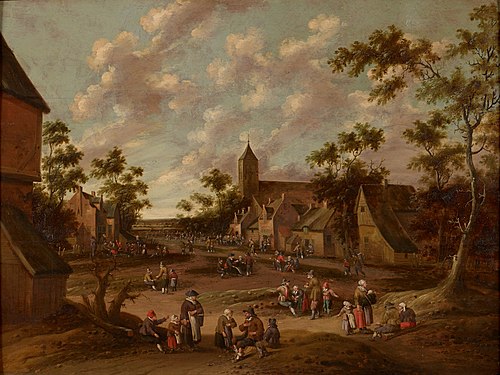 Village Festival, 1659, Joost Cornelisz. Droochsloot
