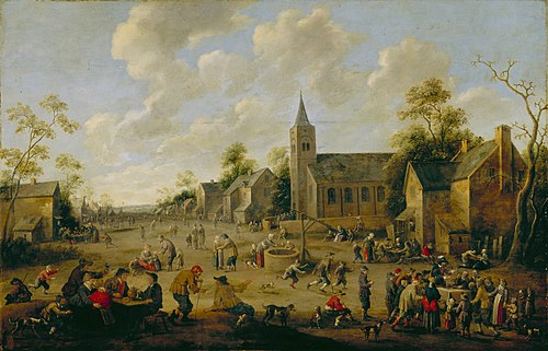 A Village Festival, 1645, Joost Cornelisz. Droochsloot