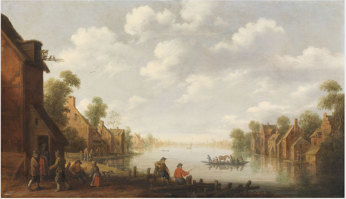The Ferry, 1642, Joost Cornelisz. Droochsloot