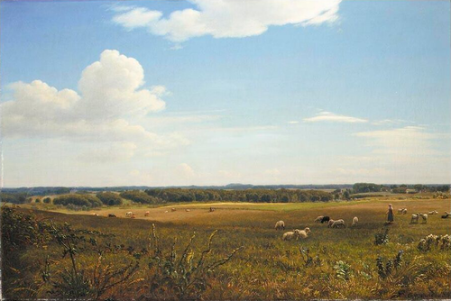 A landscape in late summer., 1840, Peter Christian Skovgaard