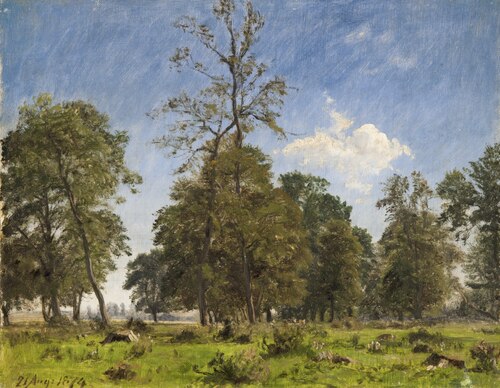 On the Outskirts of Knabstrup Dyrehave, 1874, Peter Christian Skovgaard