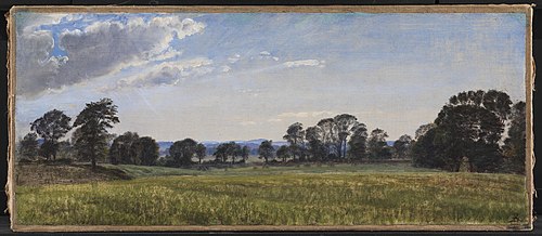 Engene ved Dortheaslyst, 1873, Peter Christian Skovgaard